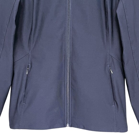 Lucy Tech Womens Activewear Full Zip Jacket L Blue Stretch Performance Running - Picture 4 of 12